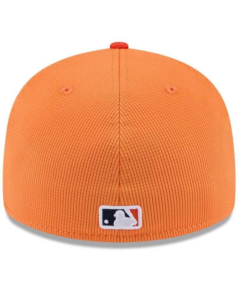Men's Orange Houston Astros 2025 Spring Training Low Profile 59FIFTY Fitted Hat