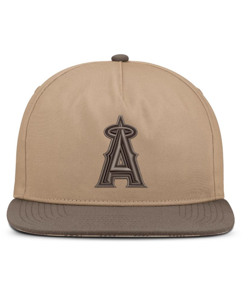 Men's Light Brown Los Angeles Angels Statement Adjustable Hat