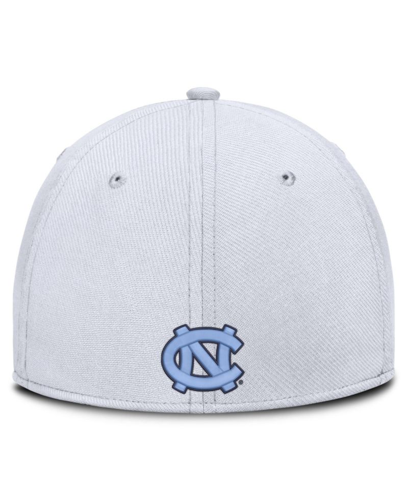 Men's White North Carolina Tar Heels Game Day Rise Swooshflex Hat