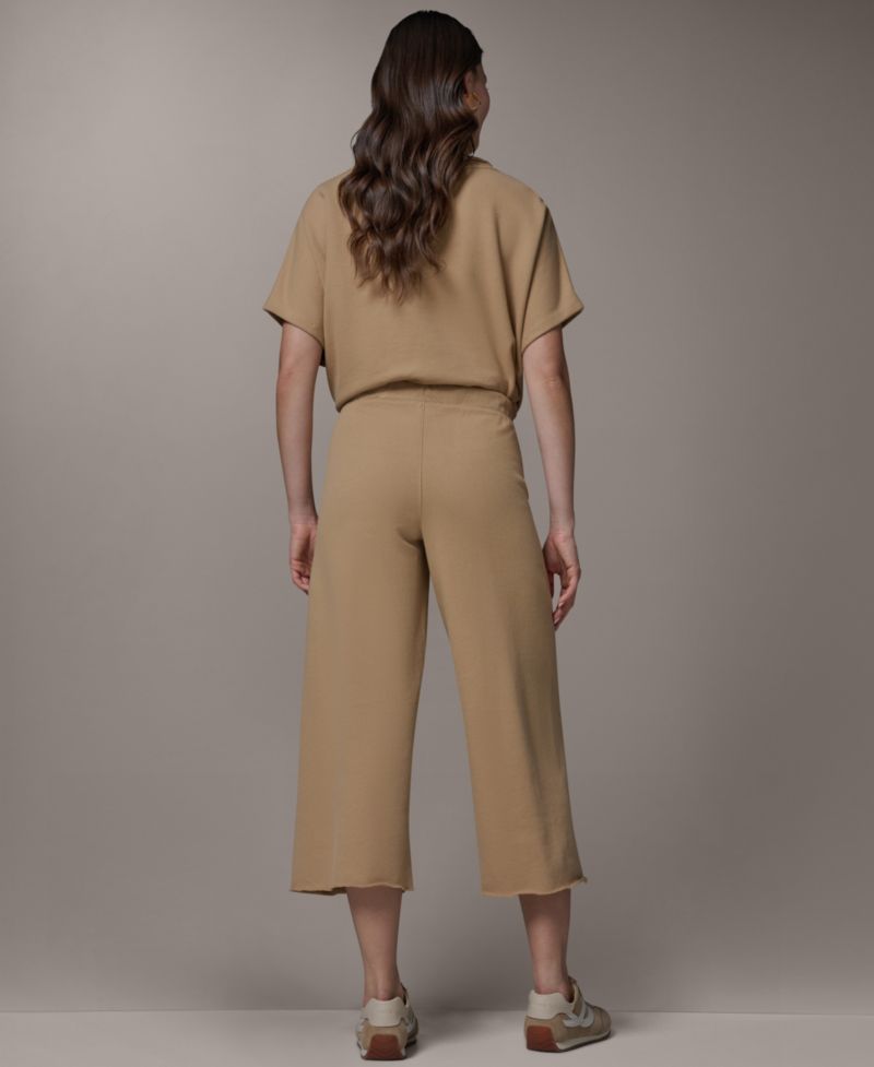 Women's Boat Neck Top and Straight-Leg Pull-On Pant