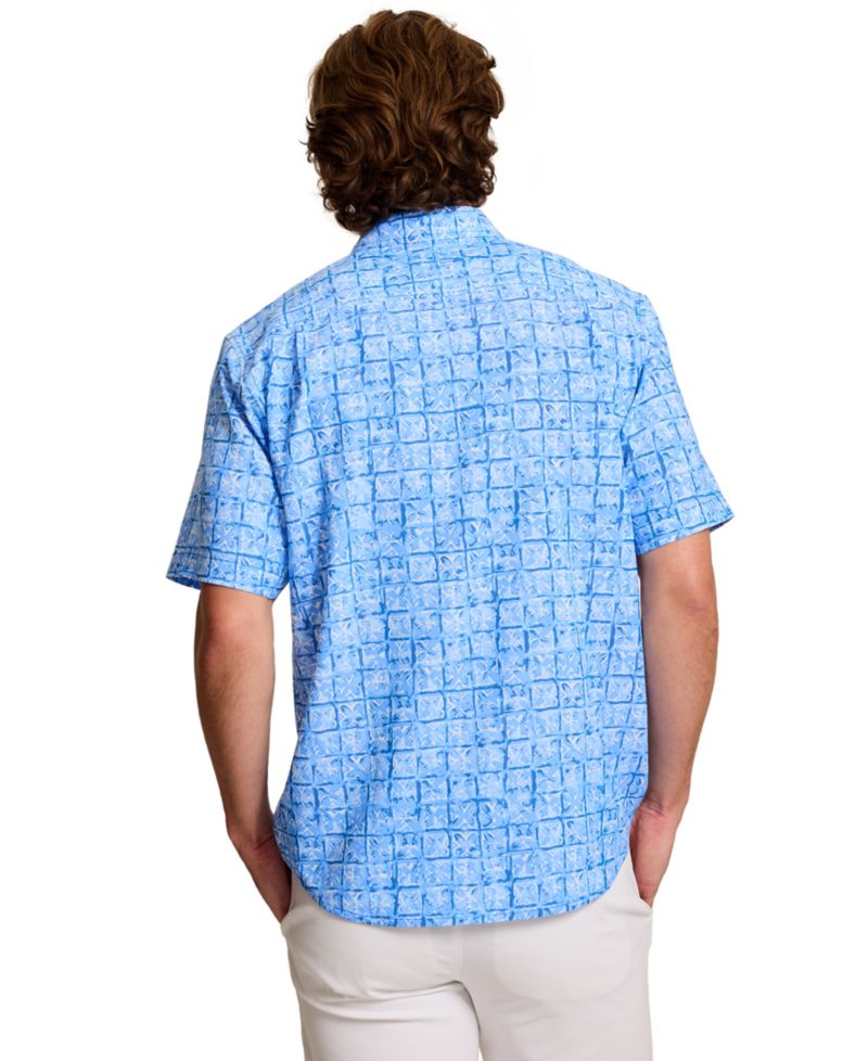 Men's Coastal Ease Carrico Tiles Shirt