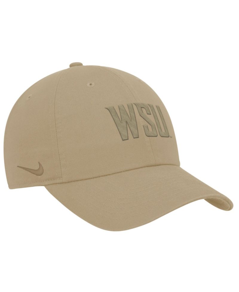 Men's Beige Washington State Cougars Club Adjustable Hat