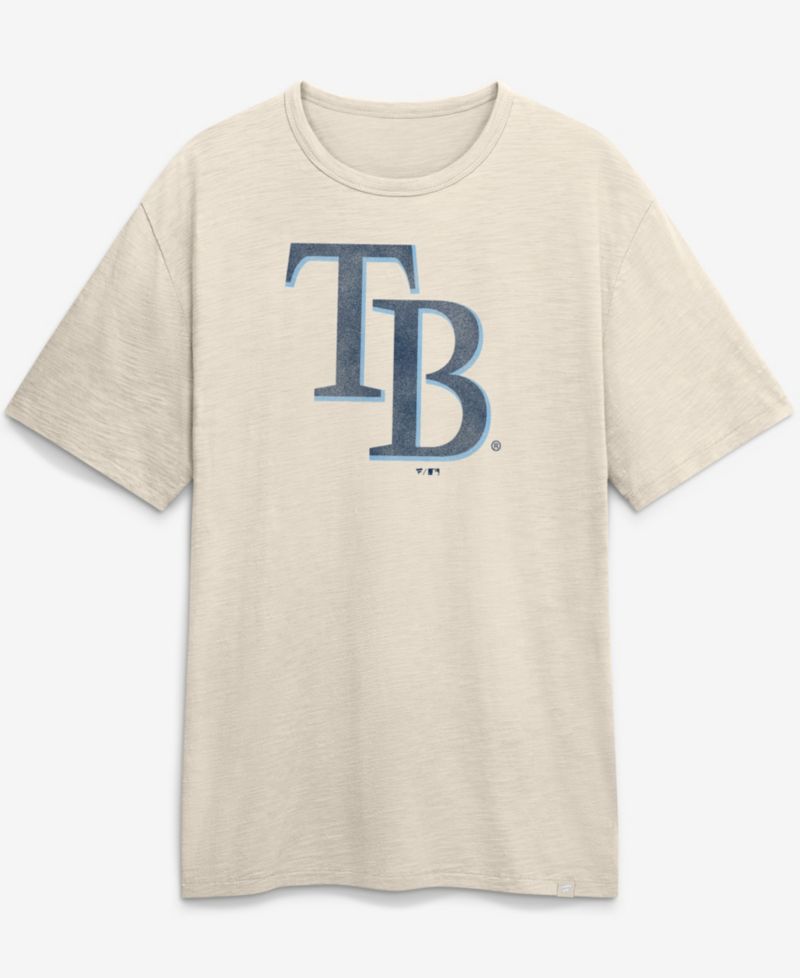 Men's Cream Tampa Bay Rays Stadium Slub T-Shirt