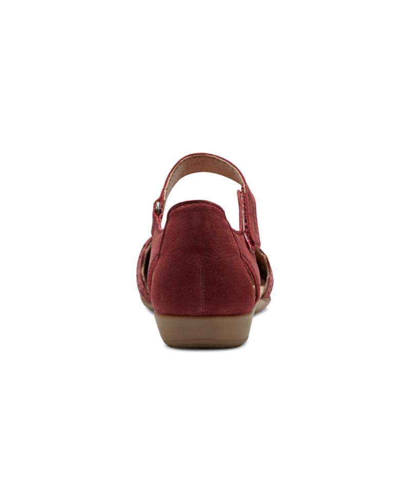 Women's Bronnie Perforated Two-Piece Flat Sandals