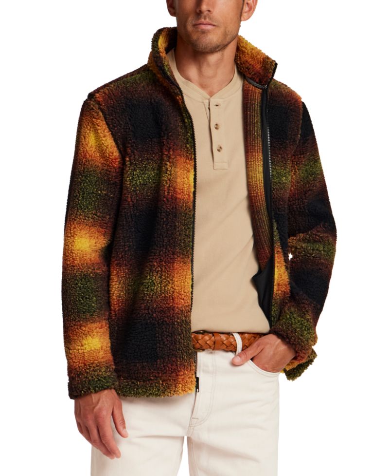 Men's Print Berber Fleece Jacket