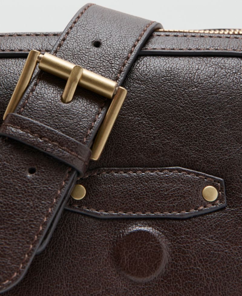 Women's Buckle Shoulder Bag