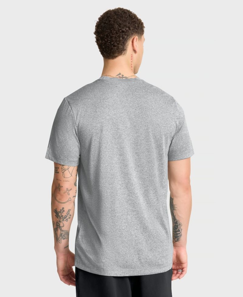 Men's Heather Gray Cincinnati Reds Swoosh Legend Dri-FIT T-Shirt
