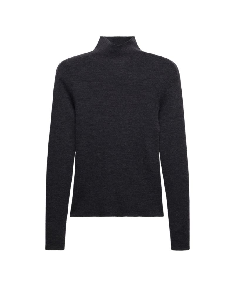Women's Selection Wool Long-Sleeve Turtleneck Sweater