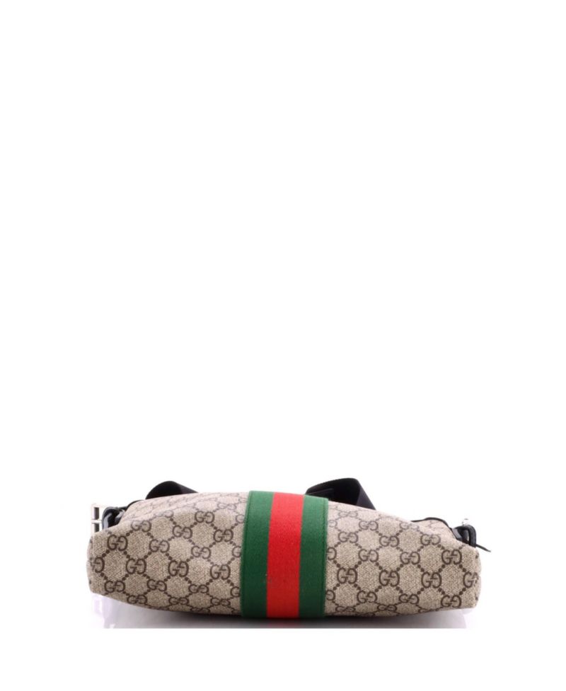 Medium Web Messenger Bag GG Coated Canvas