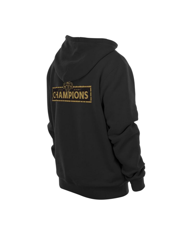 Men's Black New York Liberty Champions Premium Pullover Hoodie