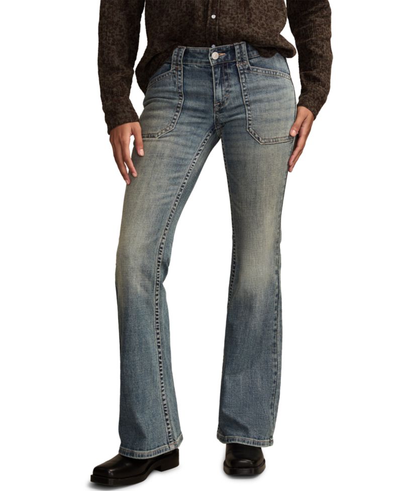 Women's Low Rise Flare Jeans