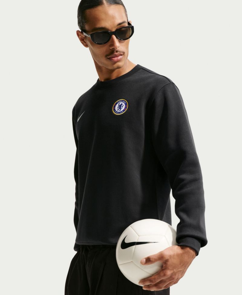 Men's Black Chelsea Club Sweatshirt