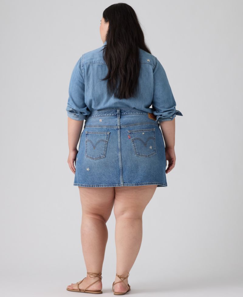 Premium Women's Icon Cotton Denim Skirt