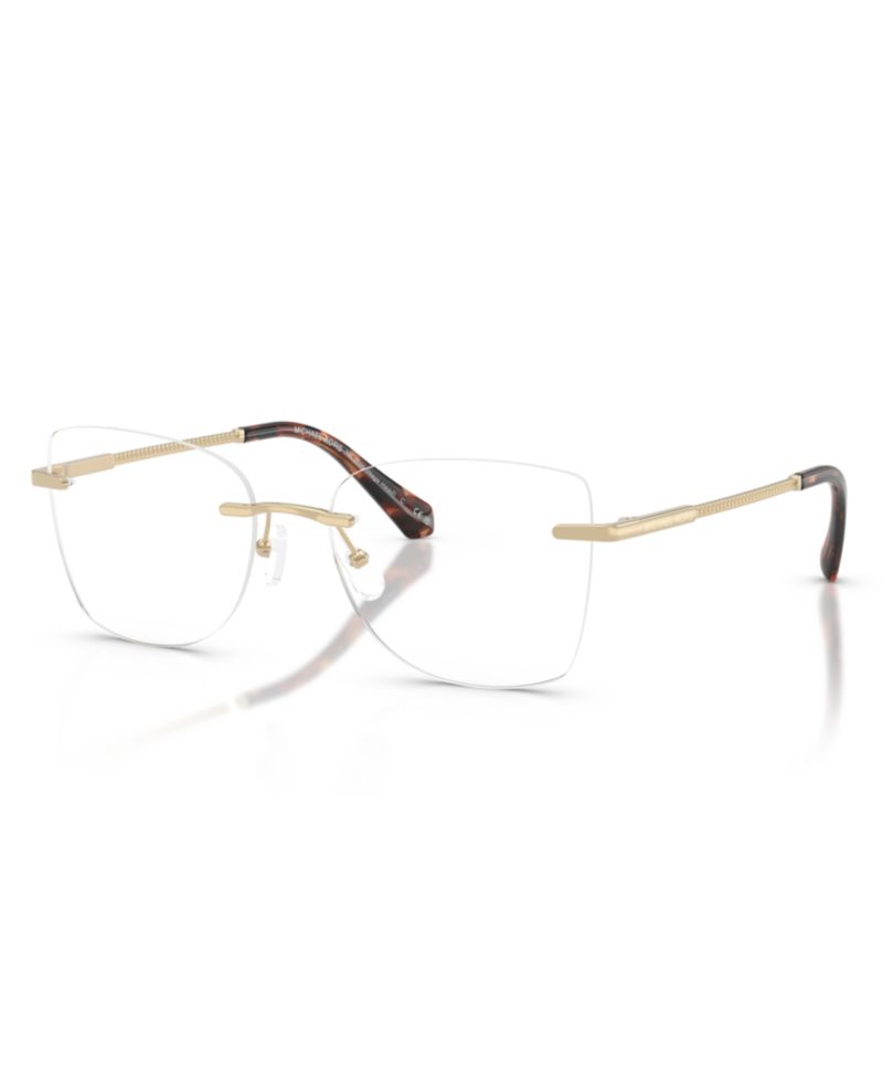 Woman Square Metal MK3099 Nags Head Eyeglasses