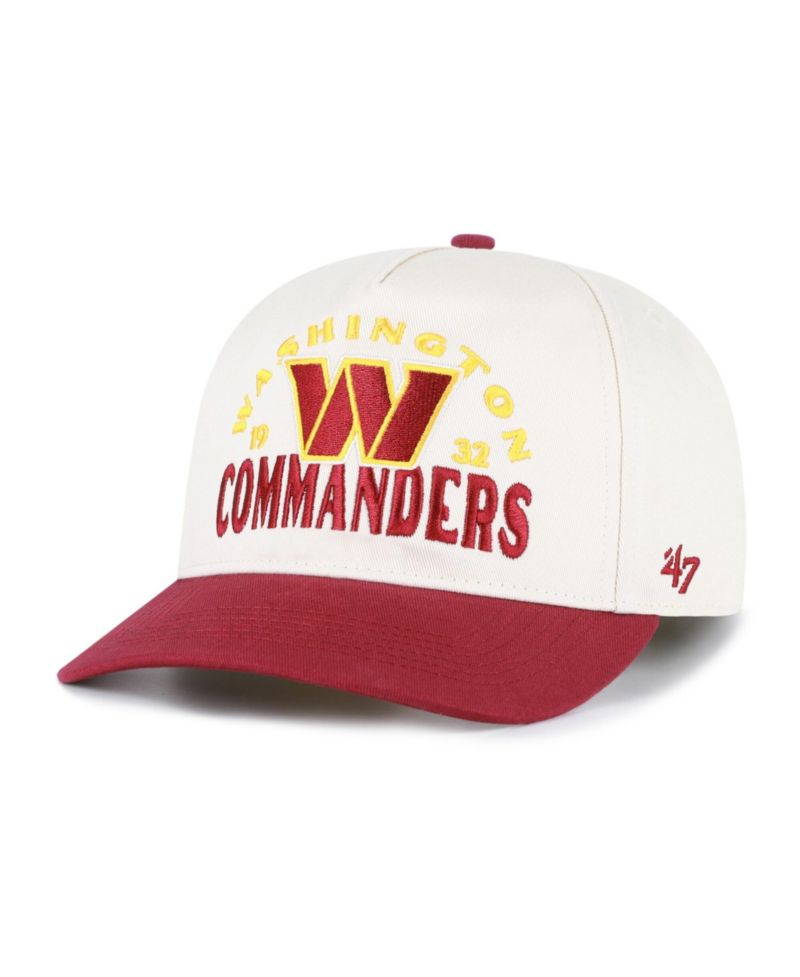 Men's Natural Washington Commanders Arcitext Hitch Adjustable Hat