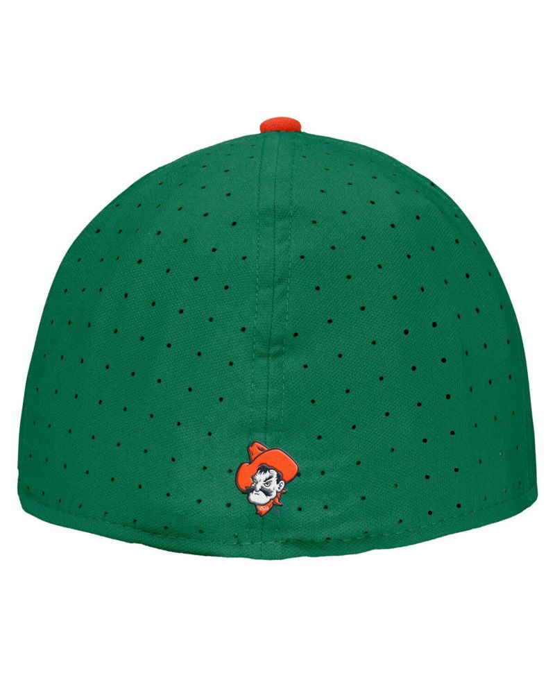 Men's Green Oklahoma State Cowboys 2025 On-Field True Performance Baseball Fitted Hat