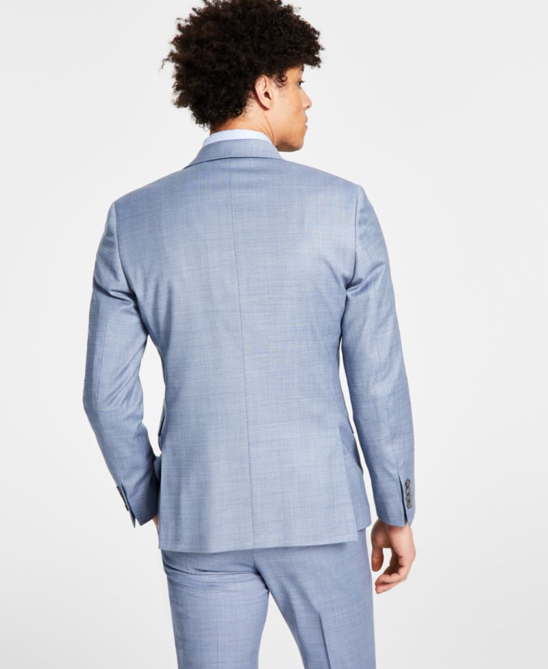 Men's Extra Slim Wool Blend Suit Jacket