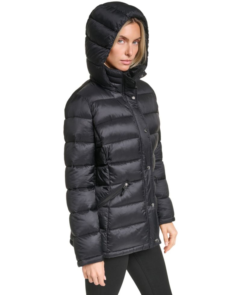 Women's Packable Hooded Puffer Coat