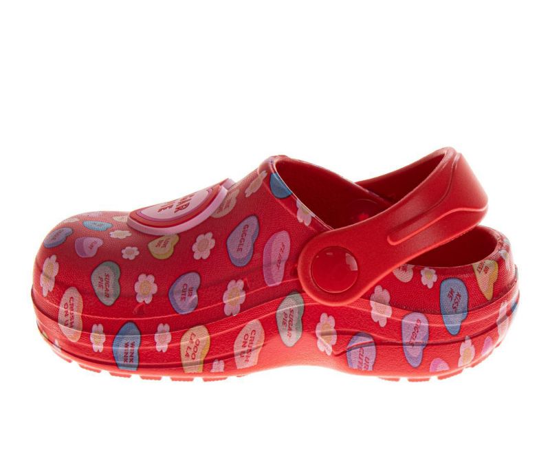 Big Girls Conversation Hearts Clogs