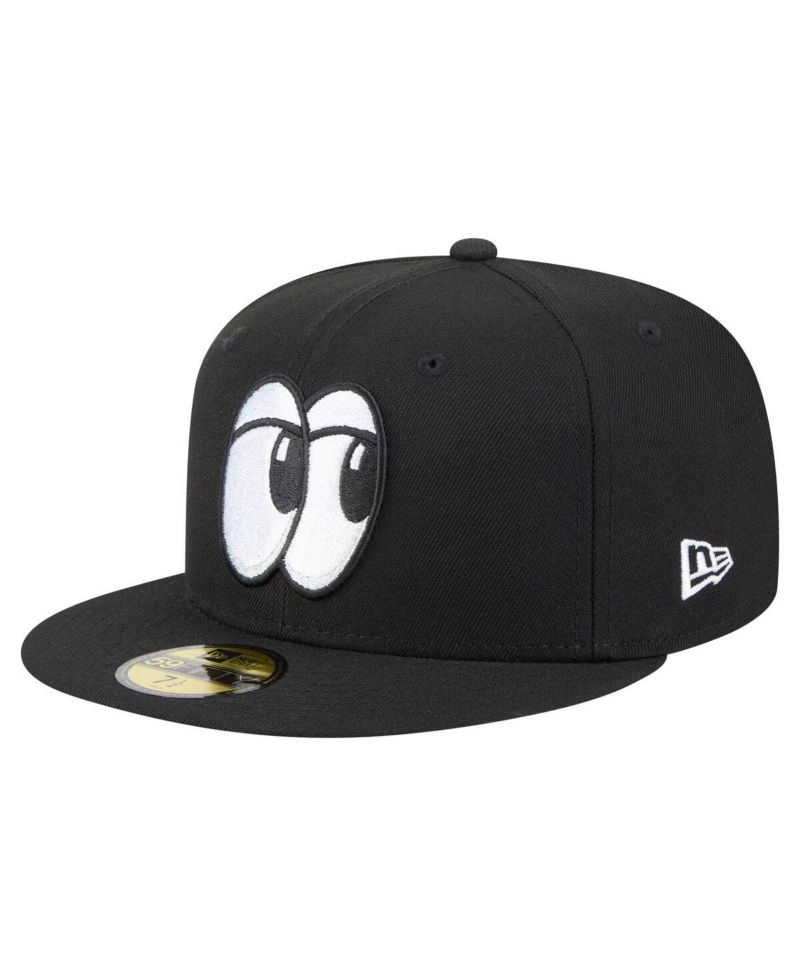 Men's Black Chattanooga Lookouts Authentic Collection 59FIFTY Hat