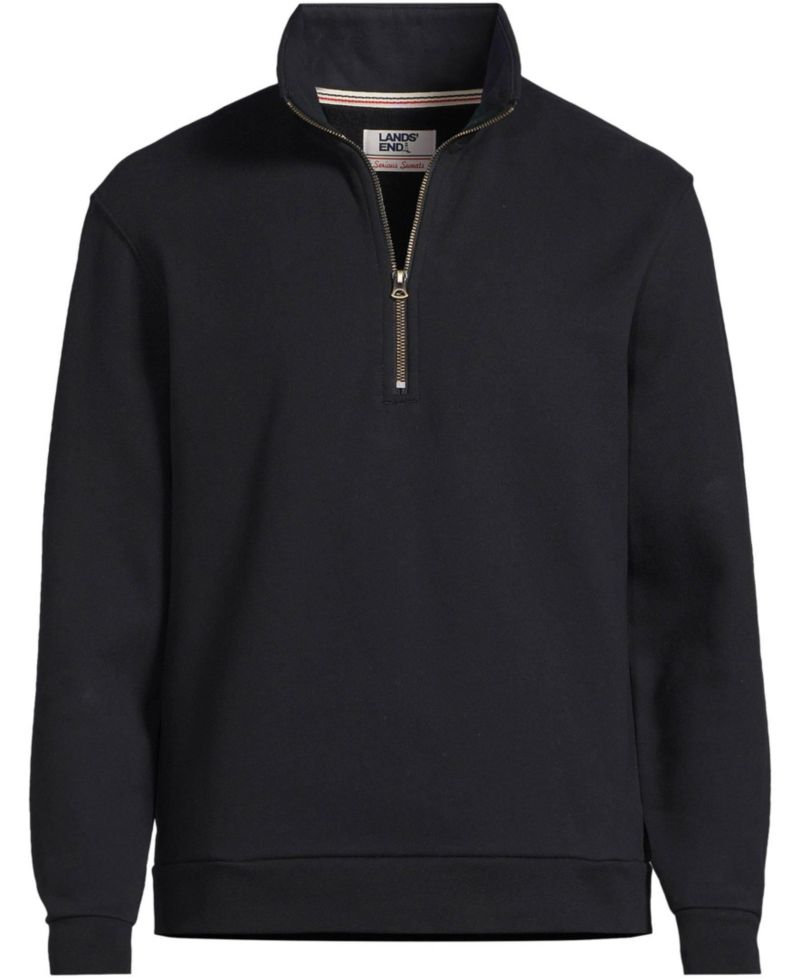 Men's Long Sleeve Serious Sweats Quarter Zip Sweatshirt
