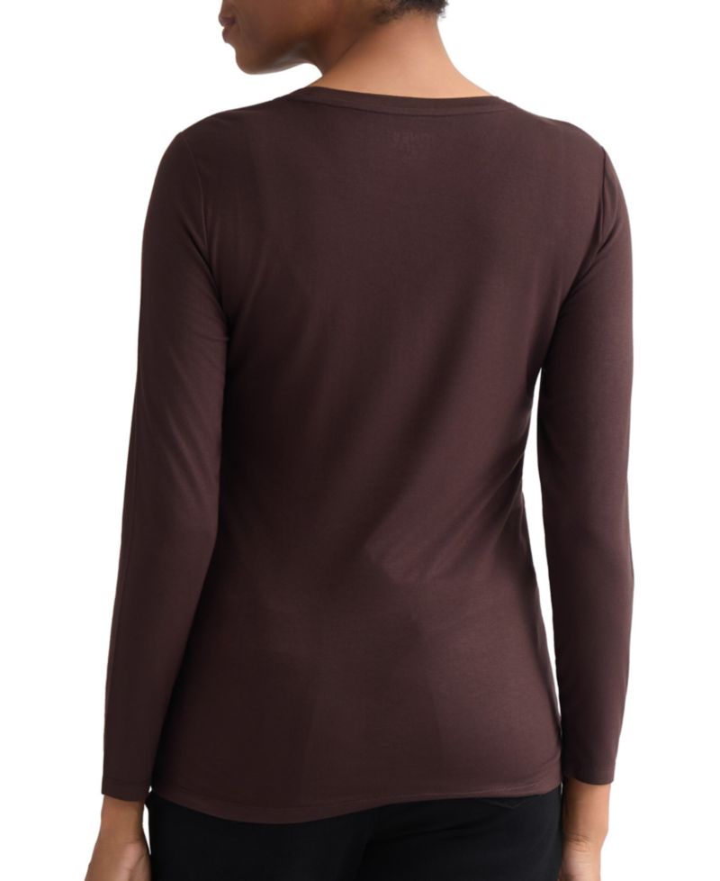 Women's Long-Sleeve Crewneck T-Shirt