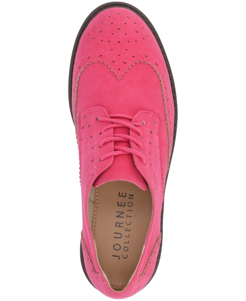 Women's Claudiya Lug Sole Lace Up Oxford Loafers