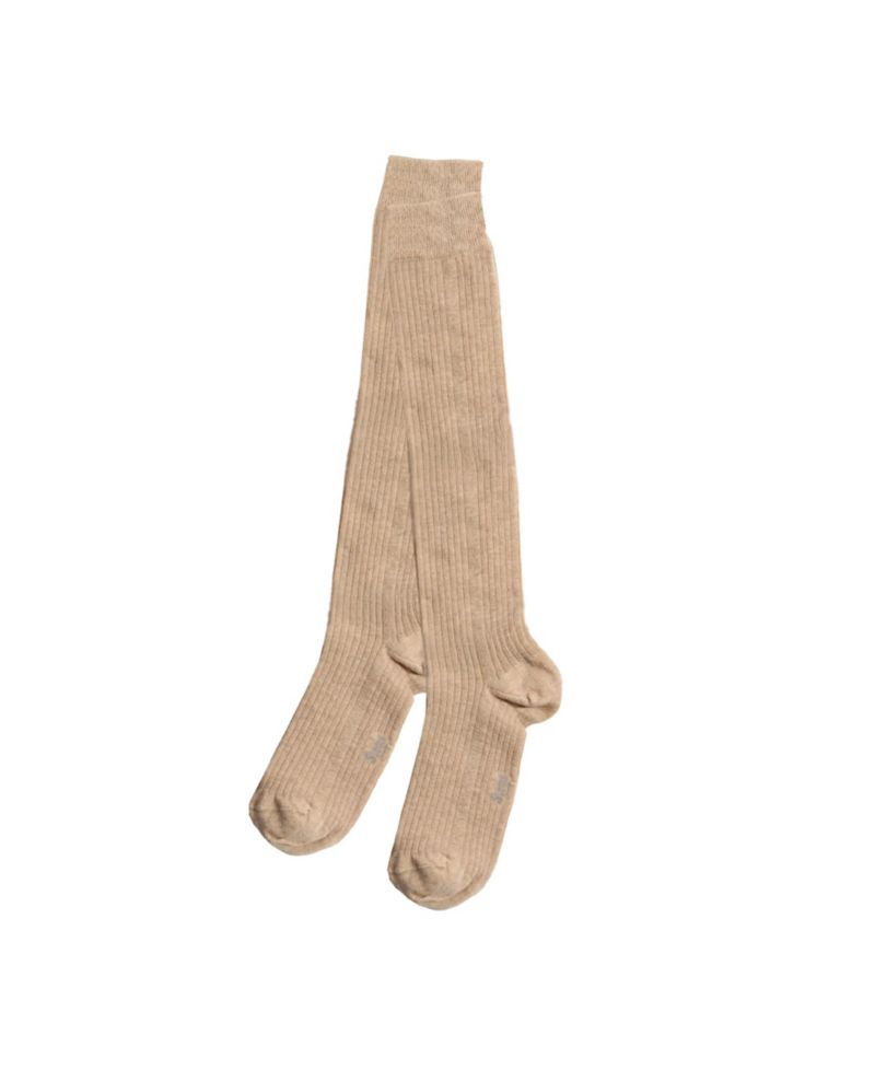 Women's Ribbed Cotton/Cashmere-Blend Knee-High Socks
