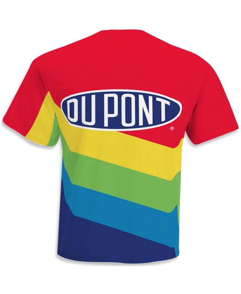 Men's Red/Yellow Jeff Gordon Pit Crew T-Shirt