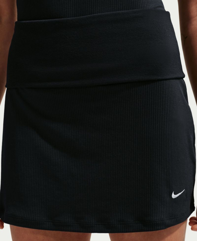 Women's Sportswear Chill Knit Mid-Rise Tight Ribbed Skort