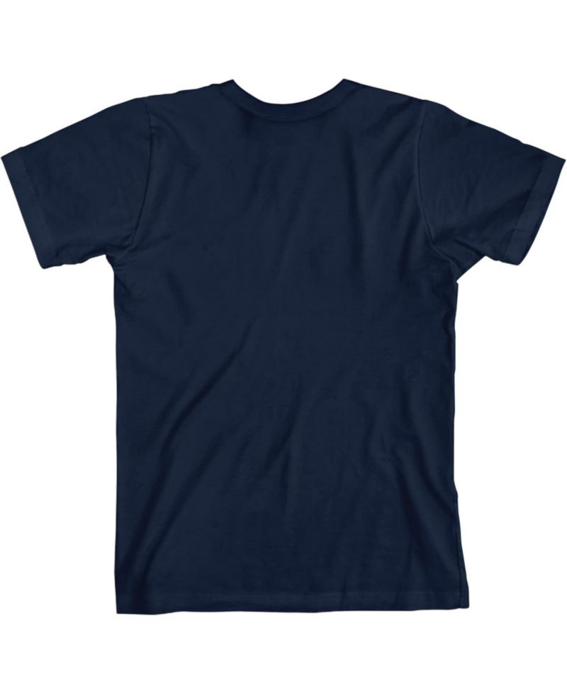 Let There Be Rock Navy Boy's Short-Sleeve T-shirt-XS