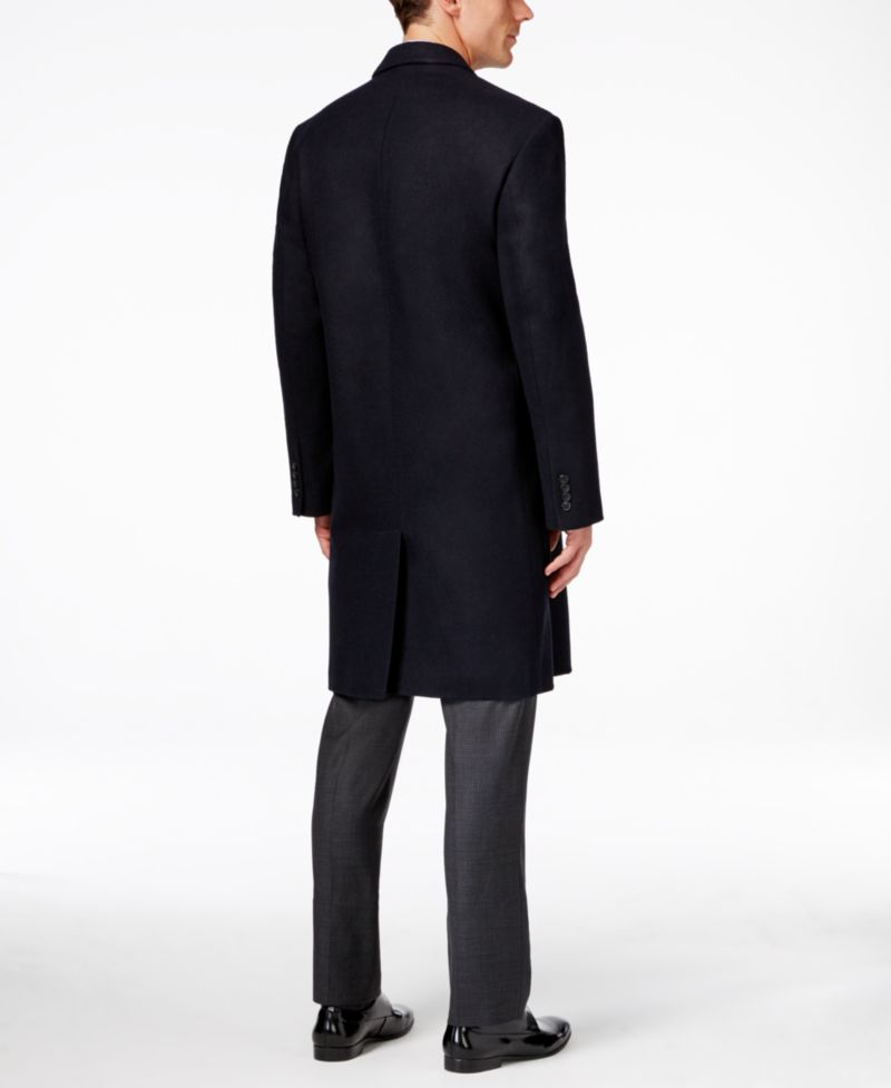 Big and Tall Signature Wool-Blend Overcoat