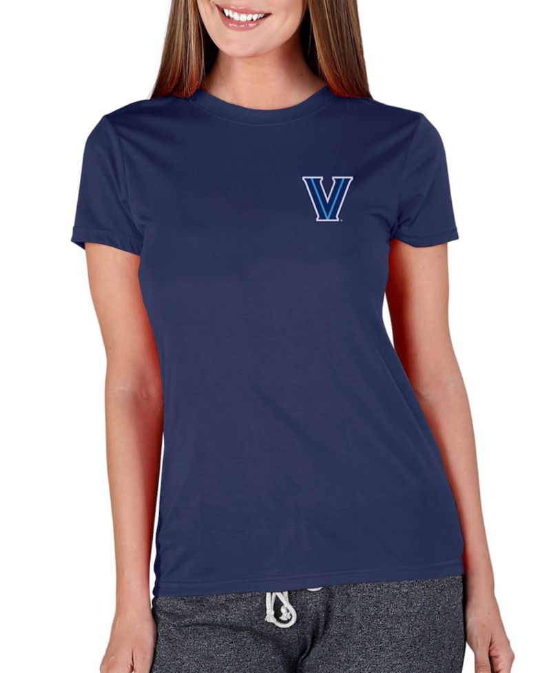 Women's Navy Villanova Wildcats Marathon Knit Top