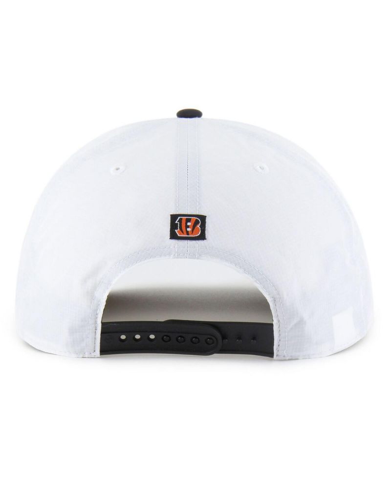 Men's White/Black Cincinnati Bengals Suburbia Hitch Two-Tone Adjustable Hat
