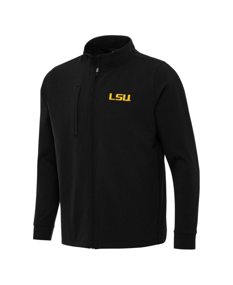 Men's Black LSU Tigers Regard Full-Zip Jacket