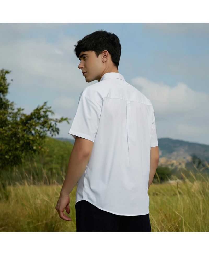 Men's Zebra-Block Shirt