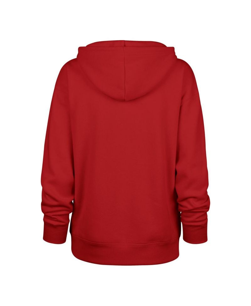 Women's Red Kansas City Chiefs Plus Size Whirlwind Naomi Hoodie