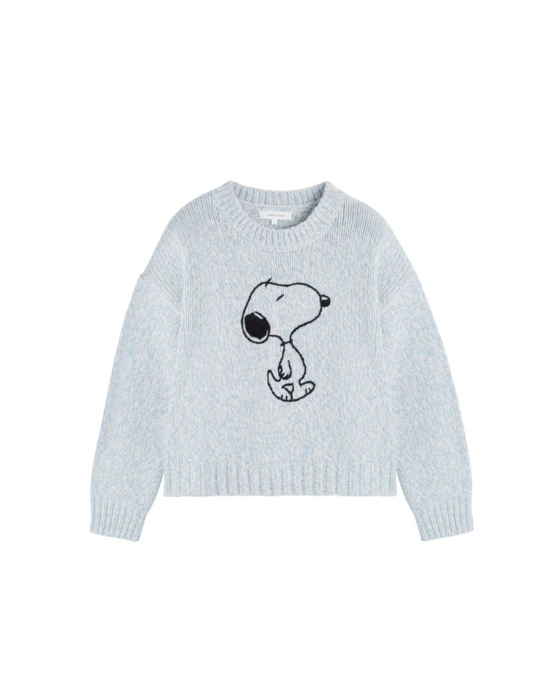 Women's Chinti and Parker Merino Snoopy Marl Sweater