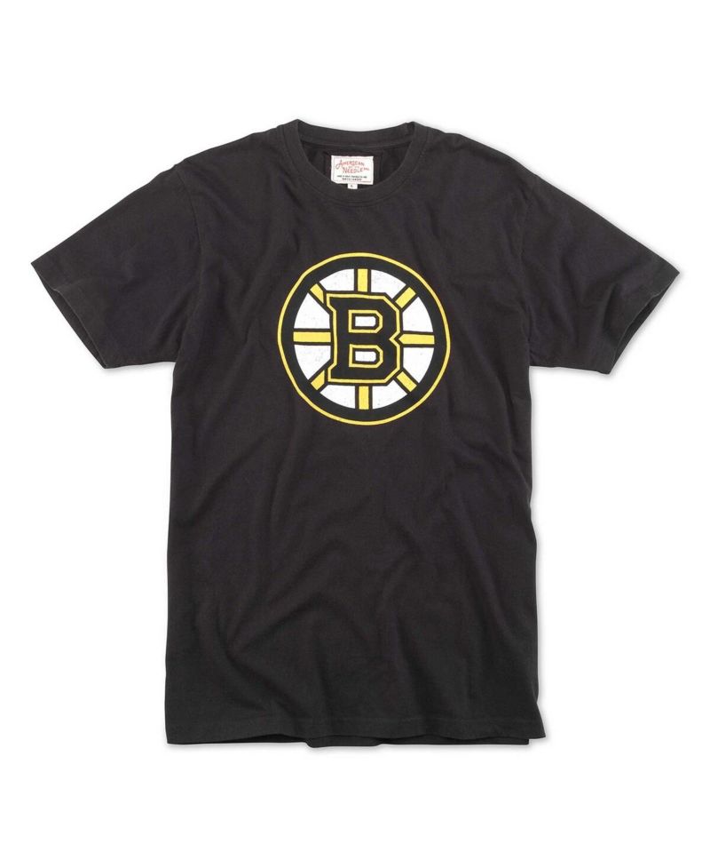 Men's Black Boston Bruins Brass Tacks T-Shirt