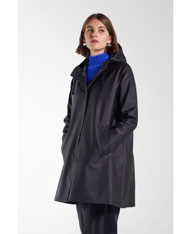 Mosebacke Hooded Long Sleeve Raincoat