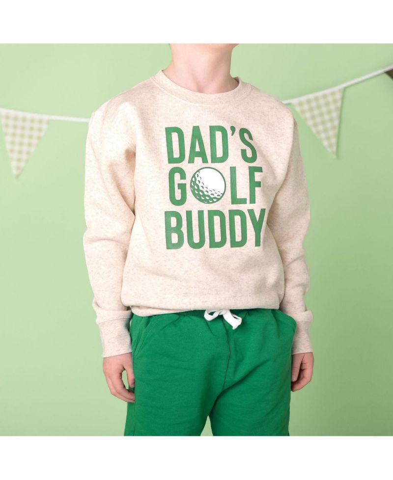 Toddler Boys Dad's Golf Buddy Sweatshirt