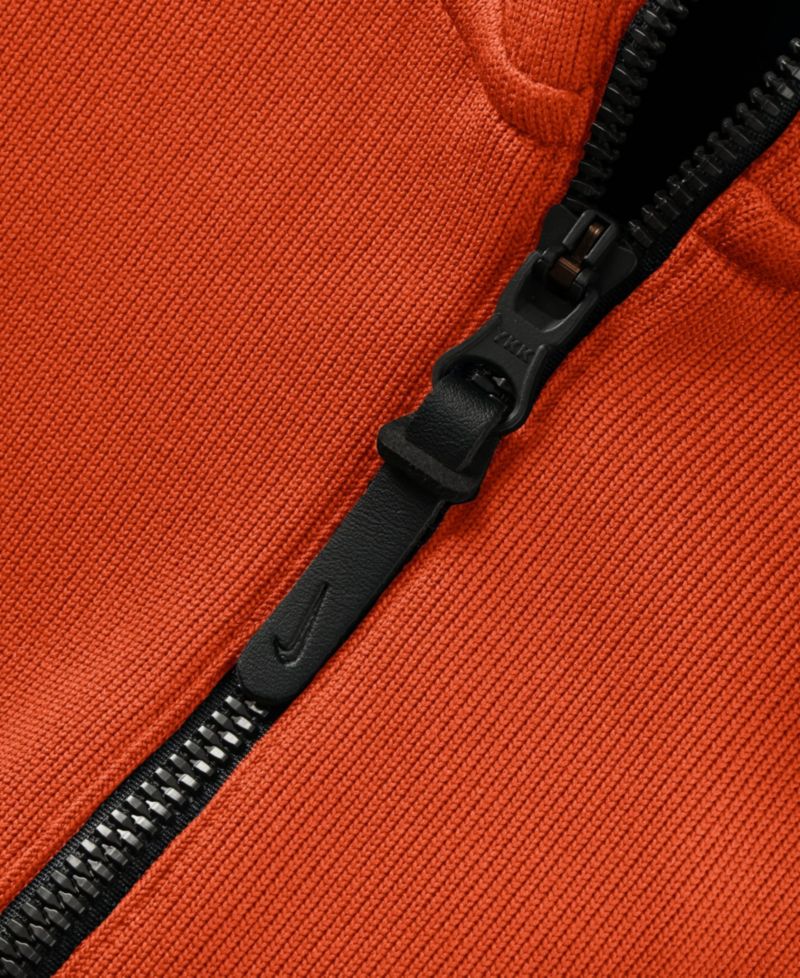 Men's Orange Clemson Tigers Coaches Premium Dri-FIT Half-Zip Pullover