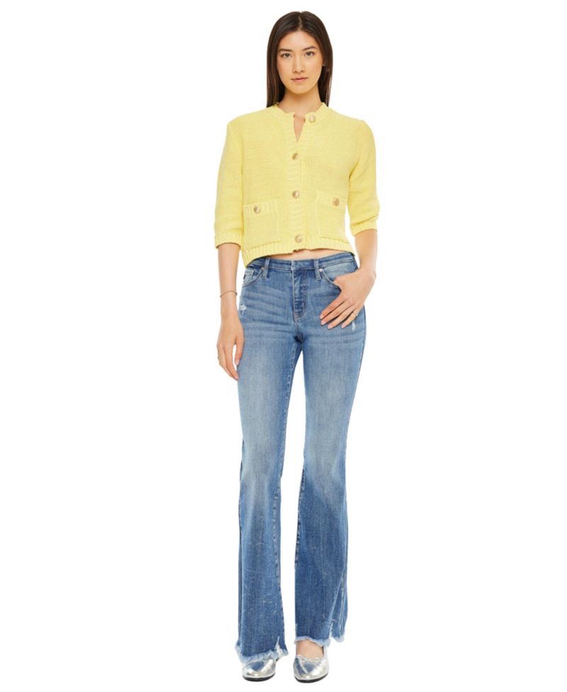Women's Jennie Mid Rise Wide-Leg Jeans