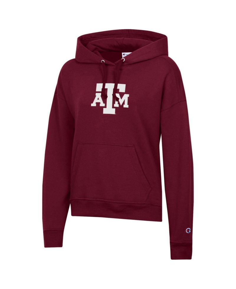 Women's Maroon Texas A&M Aggies Powerblend Fleece Hoodie