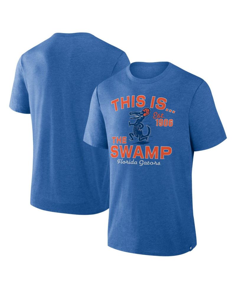 Men's Royal Florida Gators Dynamic Showdown Tri-Blend T-Shirt