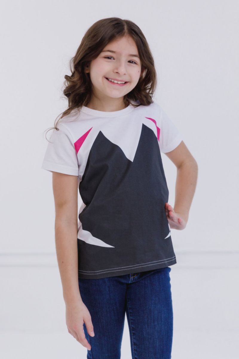 Little Girls ( 6 TO 14-16 ) Matching Family Cosplay T-Shirt