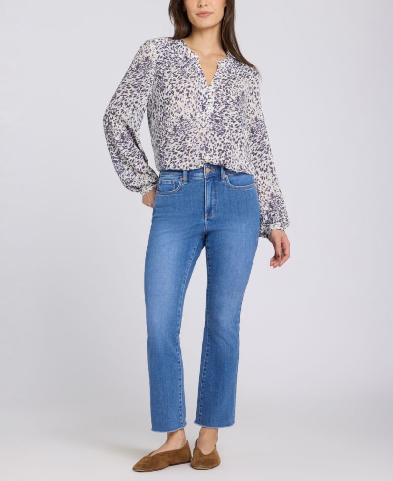 Petite High-Rise Billie Mini Boot Jeans with Lift Tuck Technology
