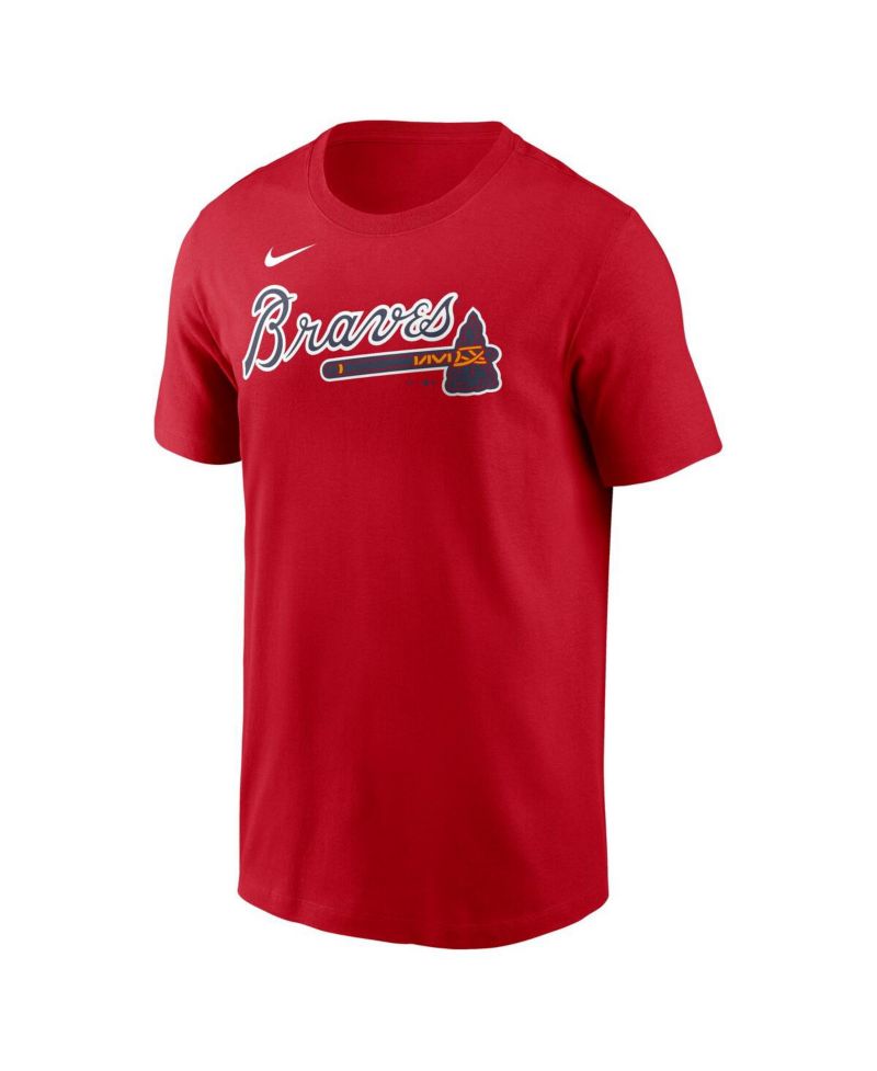 Men's Austin Riley Red Atlanta Braves Home Name & Number T-Shirt