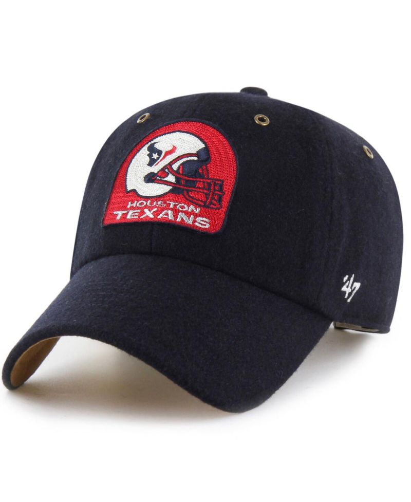 x '47 Brand Men's and Women's Navy Houston Texans Field Goal Clean Up Adjustable Hat
