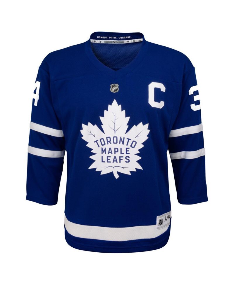Big Boys and Girls Auston Matthews Blue Toronto Maple Leaf's Home Replica Player Jersey